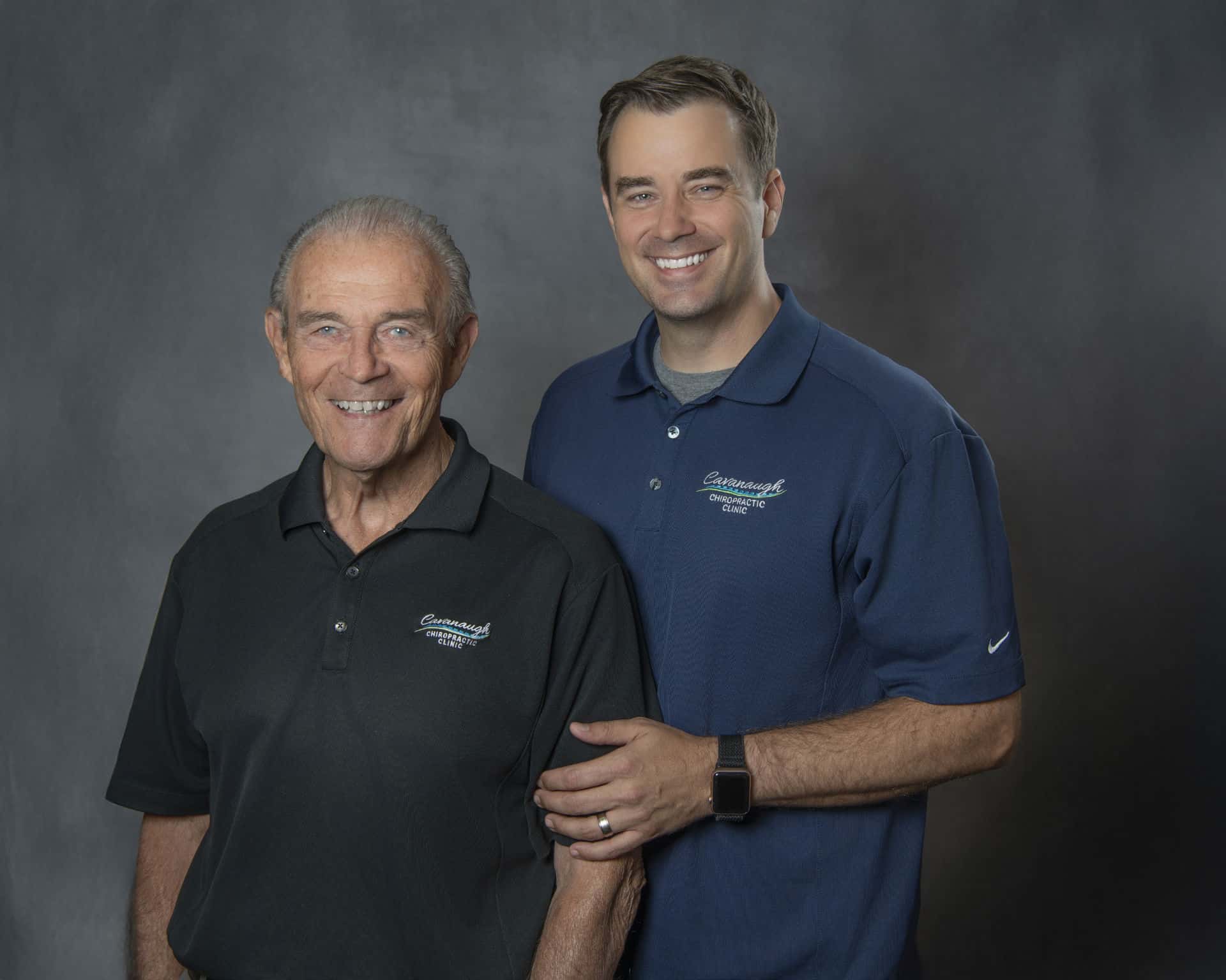 Dr. Mike and Dr. Matt Cavanaugh together
